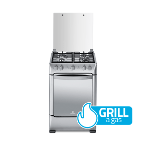 COCINA A GAS MILÁN ZAFIRO 4 QUEMADORES 24" CROMA